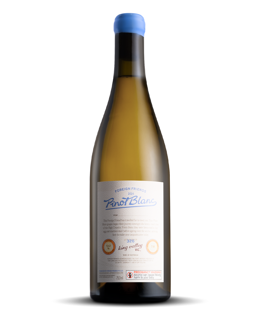 FOREIGN FRIENDS 2024 'VIRGINIA' PINOT BLANC