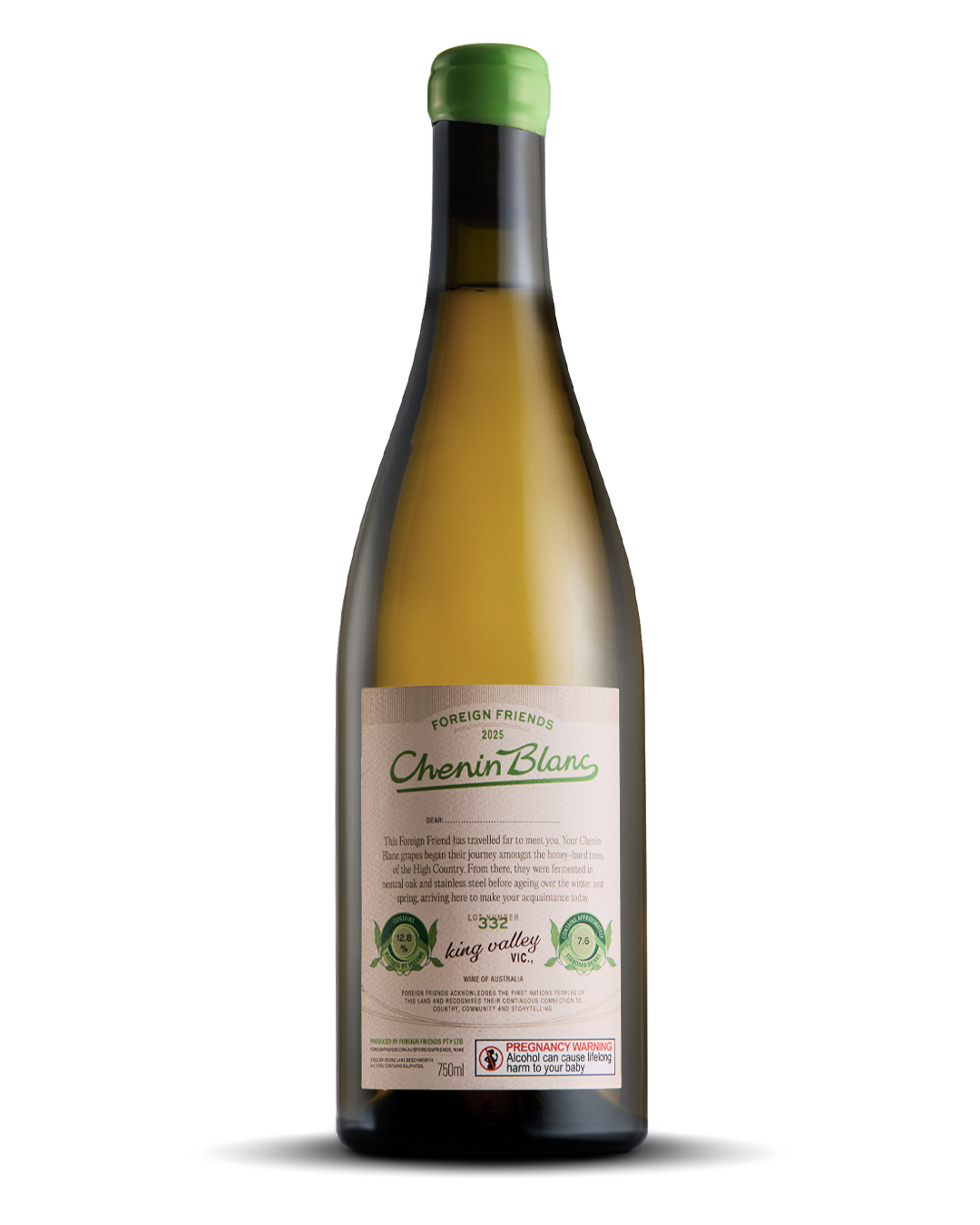 FOREIGN FRIENDS 2025 'ALICE' CHENIN BLANC